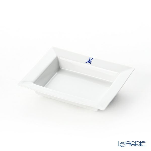 マイセン（Meissen） 剣マーク コレクション 825001／53268 スクエアディッシュ 12×10cm