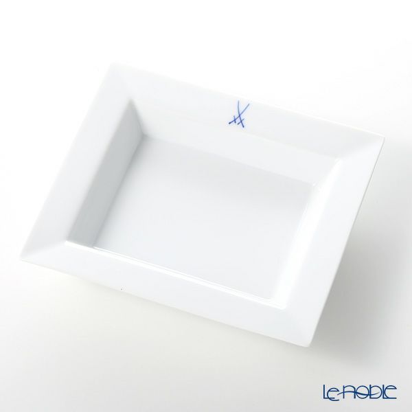 マイセン（Meissen） 剣マーク コレクション 825001／53269 スクエアディッシュ 16×13cm