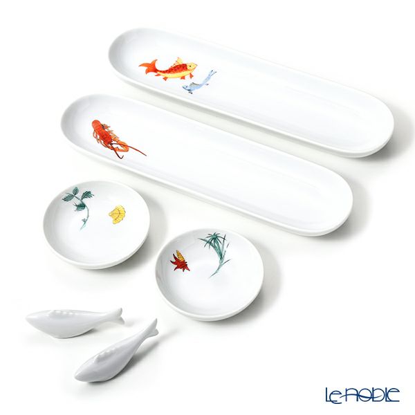 マイセン（Meissen） マイセンアレンジメント 691401／a0004 スシ・ド・ルクス（2人用 寿司セット）