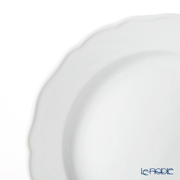 マイセン（Meissen） マイセンホワイト 000001／00472 プレート 20cm（ノイアー・アウスシュニット）