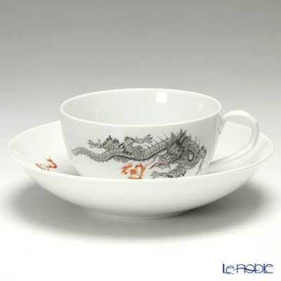 マイセン（Meissen） ドラゴン ブラック 33a173／10634 ティーカップ