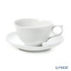 マイセン（Meissen） ホワイトピュア 000001／28633 ティーカップ＆ソーサー 170ml（波の戯れ／レリーフなし）