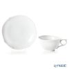 マイセン（Meissen） ホワイトピュア 000001／28633 ティーカップ＆ソーサー 170ml（波の戯れ／レリーフなし）