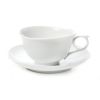 マイセン（Meissen） ホワイトピュア 000001／28633 ティーカップ＆ソーサー 170ml（波の戯れ／レリーフなし）
