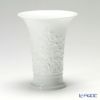 マイセン（Meissen） マイセンホワイト 000001／50045 ベース（花瓶） 17cm（フラワーレリーフ）