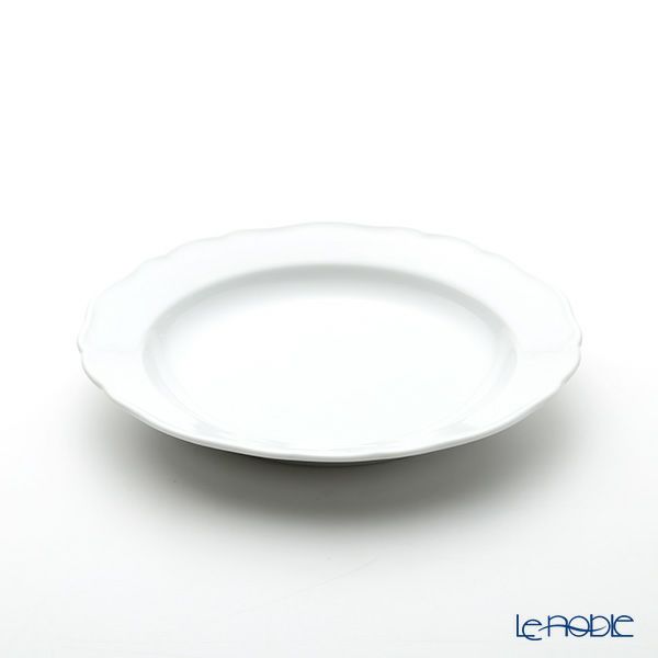 マイセン（Meissen） マイセンホワイト 000001／00475 プレート 25cm（ノイアー・アウスシュニット）