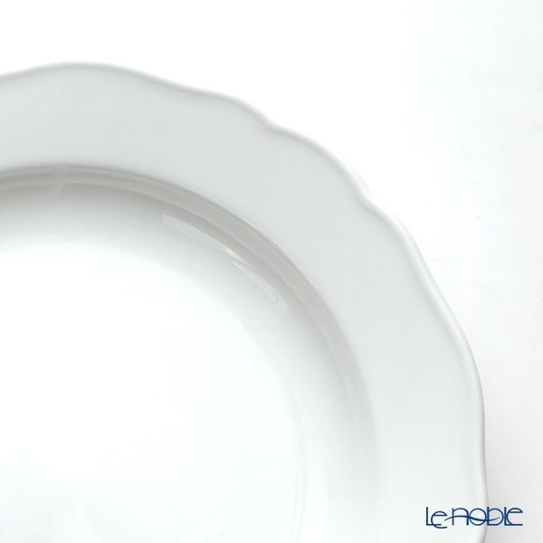 マイセン（Meissen） マイセンホワイト 000001／00475 プレート 25cm（ノイアー・アウスシュニット）