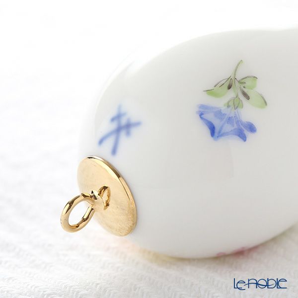 マイセン（Meissen） ベーシックフラワー（二つ花） 04C005／55M03 イースターエッグ 4.5cm（スイセン）