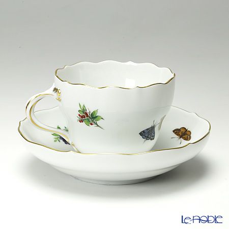 マイセン（Meissen） ビンテージバード 26c002／00582 コーヒーカップ＆ソーサー 200ml カワセミ