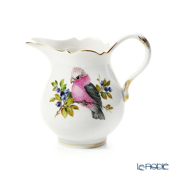 マイセン（Meissen） 鳥と虫 26C057／00763 クリーマー H9cm／150ml