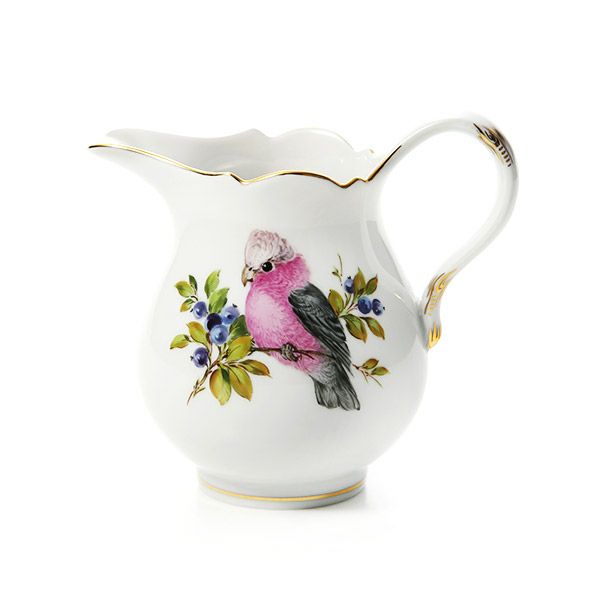 マイセン（Meissen） 鳥と虫 26C057／00763 クリーマー H9cm／150ml