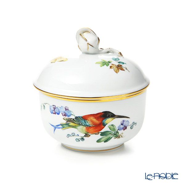 マイセン（Meissen） 鳥と虫 26C061／00822 シュガー 9cm