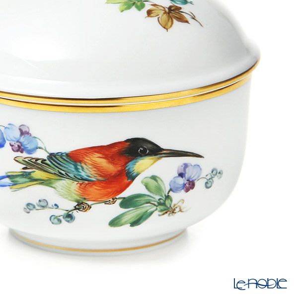 マイセン（Meissen） 鳥と虫 26C061／00822 シュガー 9cm