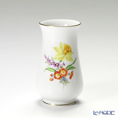 マイセン（Meissen） ビンテージフラワー3 06c005／50123 ベース（花瓶） 10cm スイセン