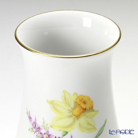 マイセン（Meissen） ビンテージフラワー3 06c005／50123 ベース（花瓶） 10cm スイセン