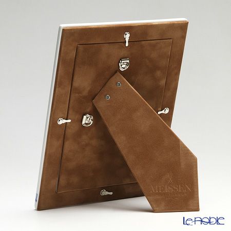 マイセン（Meissen） ホワイトローズ 018901／53n74 ピクチャーフレーム 23×18cm