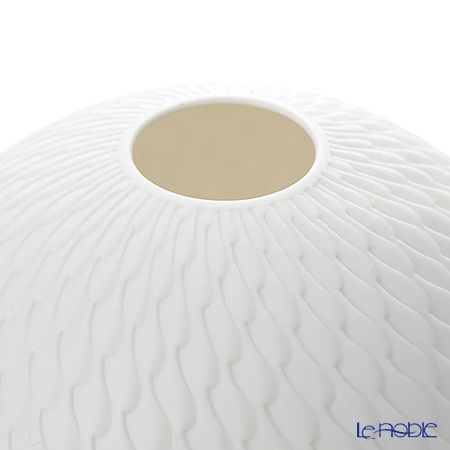 マイセン（Meissen） 波の戯れホワイト 000001／44323 ストームランプ 8.5cm（キャンドルホルダー）