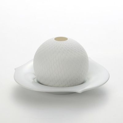 マイセン（Meissen） 波の戯れホワイト 000001／44323 ストームランプ