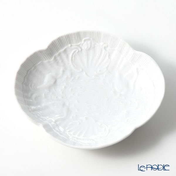 マイセン（Meissen） スワンサービス ホワイト 000001／05283 オーバルディッシュ 13cm