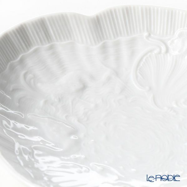 マイセン（Meissen） スワンサービス ホワイト 000001／05283 オーバルディッシュ 13cm
