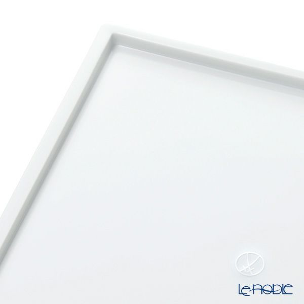 マイセン（Meissen） コスモポリタン ホワイト プラター 25×25cm 000001／37277