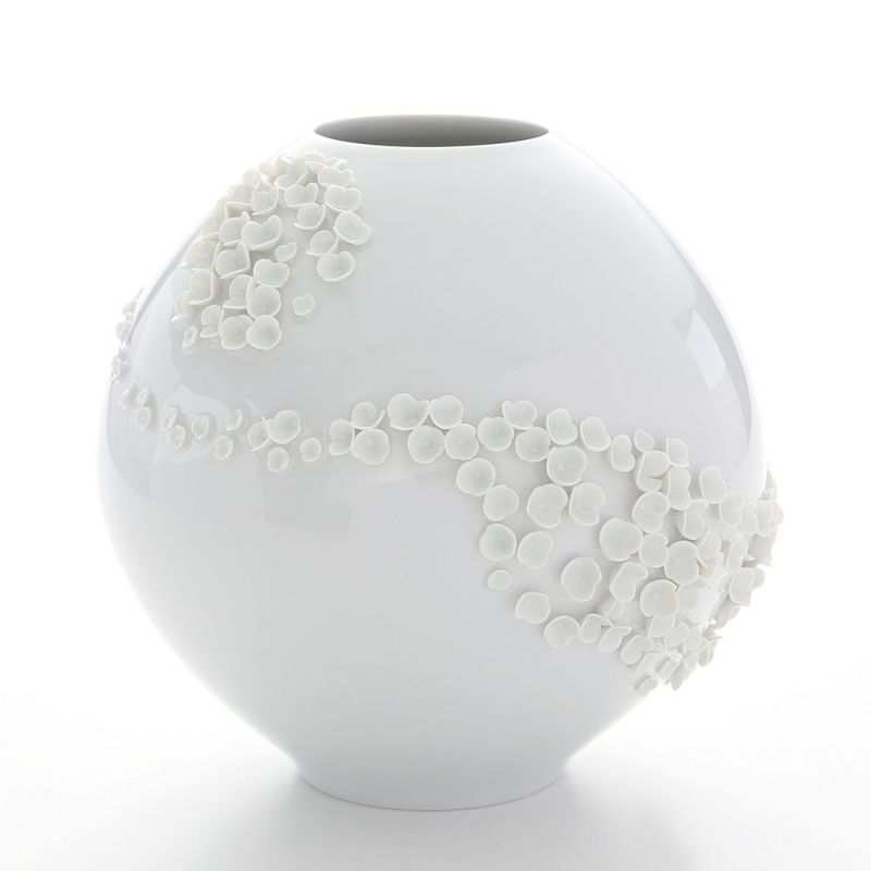 マイセン（Meissen） スノーボール 000001／82325 ベース（花瓶）