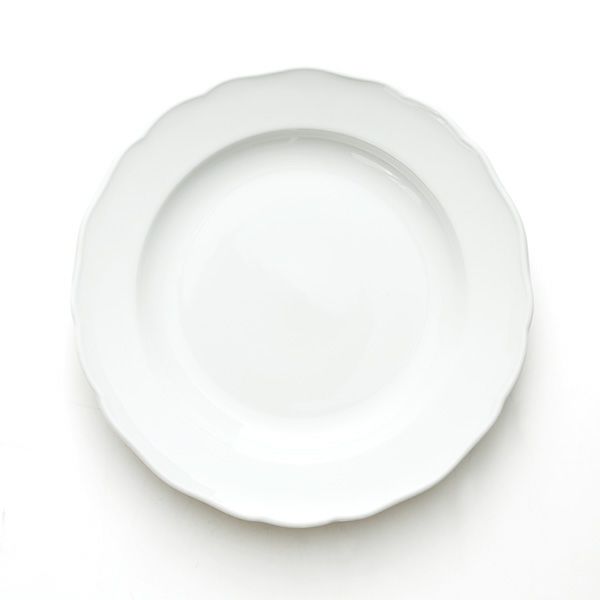 マイセン（Meissen） マイセンホワイト 000001／00473 プレート 22cm（ノイアー・アウスシュニット）