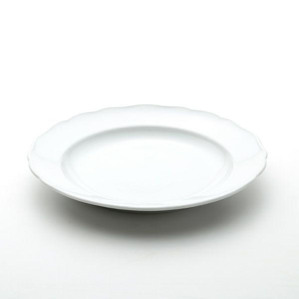 マイセン（Meissen） マイセンホワイト 000001／00473 プレート 22cm（ノイアー・アウスシュニット）