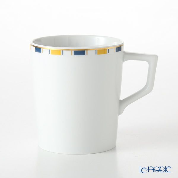 マイセン（Meissen） ストライプ 79A213-41575 マグ 9cm／250ml（ライト）