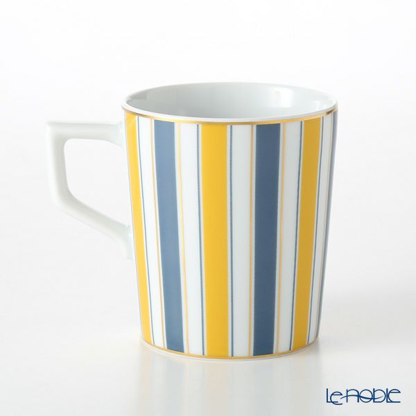マイセン（Meissen） ストライプ 79A218-41575 マグ 9cm／250ml（リッチ）