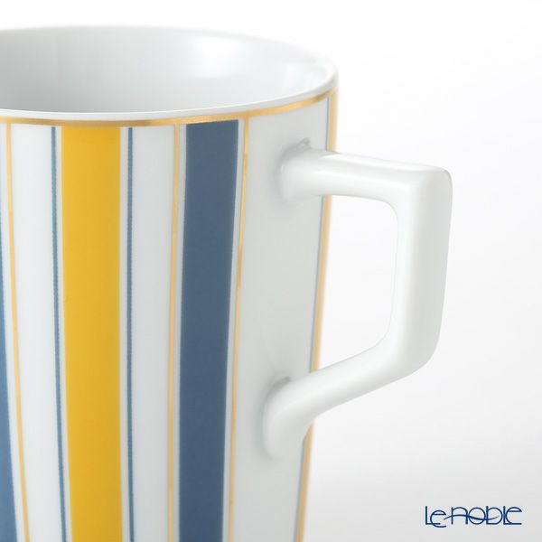 マイセン（Meissen） ストライプ 79A218-41575 マグ 9cm／250ml（リッチ）