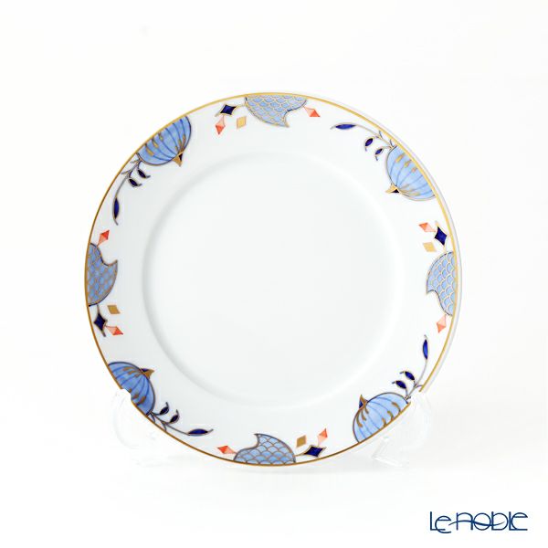 マイセン（Meissen） ノーブルブルー 802190-41500 キャンディープレート（オニオンエッジ）