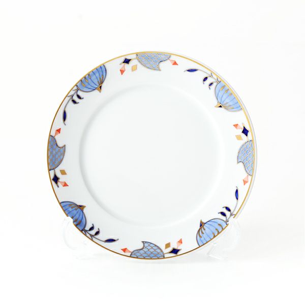 マイセン（Meissen） ノーブルブルー 802190-41500 キャンディープレート（オニオンエッジ）