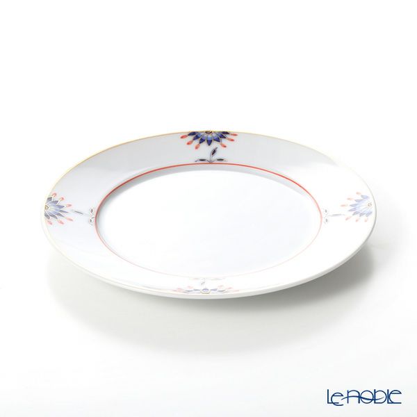 マイセン（Meissen） ノーブルブルー 802390-41501 B＆Bプレート 17cm （フラワーバッズ）