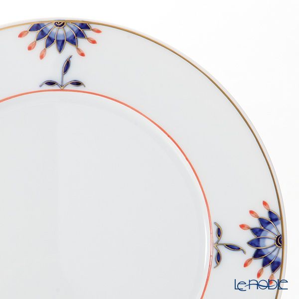 マイセン（Meissen） ノーブルブルー 802390-41501 B＆Bプレート 17cm （フラワーバッズ）