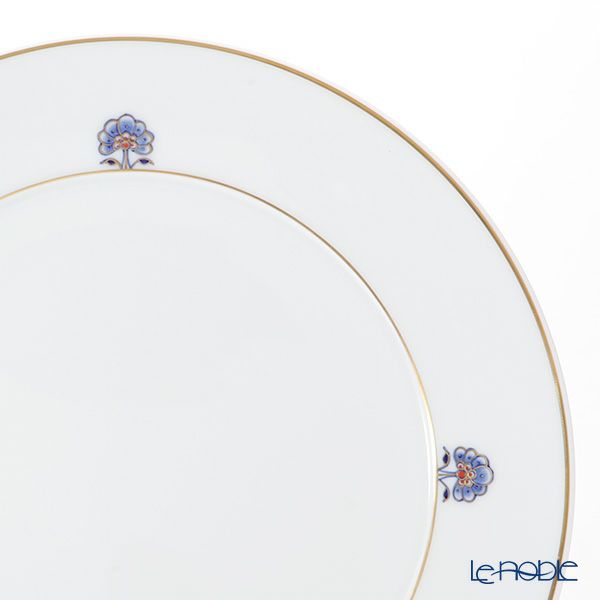 マイセン（Meissen） ノーブルブルー 802590-41479 ディナープレート 29cm （ペタルロゼット）
