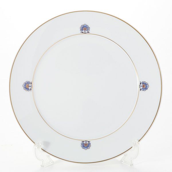 マイセン（Meissen） ノーブルブルー 802590-41479 ディナープレート 29cm （ペタルロゼット）