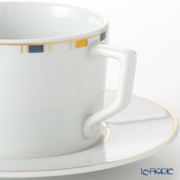 マイセン（Meissen） ストライプ 79A213-41582 コーヒーカップ＆ソーサー 180ml／14.5cm