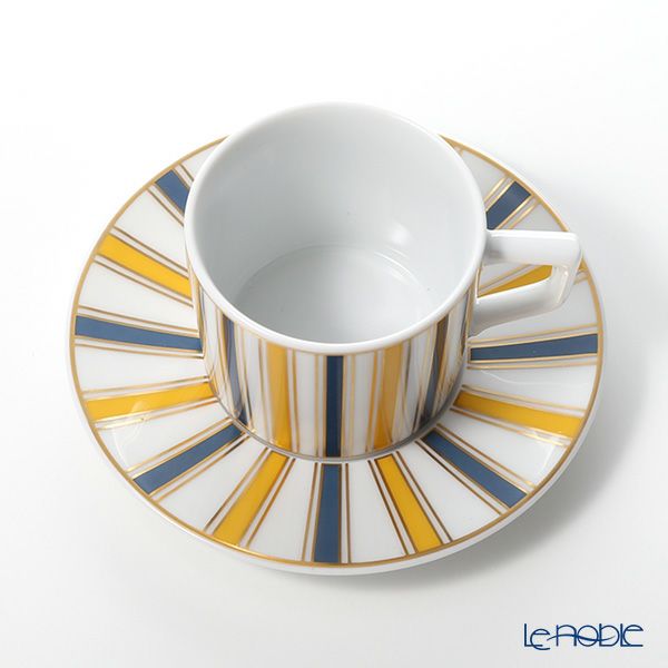 マイセン（Meissen） ストライプ 79A218-41579 エスプレッソカップ＆ソーサー 100ml （リッチ）