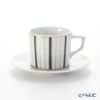 マイセン（Meissen） ストライプ 79A219-41579 エスプレッソカップ＆ソーサー 100ml （ライト）