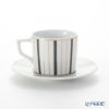 マイセン（Meissen） ストライプ 79A219-41579 エスプレッソカップ＆ソーサー 100ml （ライト）