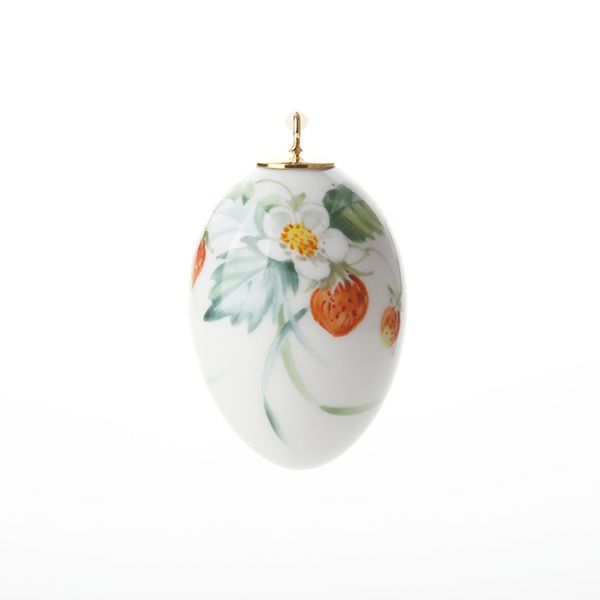 マイセン（Meissen） 森の声 61C007／55M03 イースターエッグ 4.5cm （Motiv No.7 イチゴ）