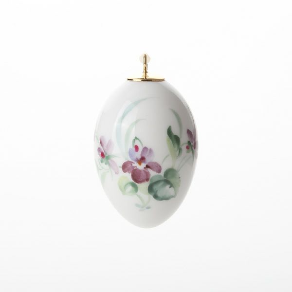マイセン（Meissen） 森の声 61C008／55M03 イースターエッグ 4.5cm （Motiv No.8 スミレ）