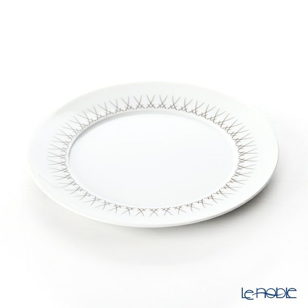 マイセン（Meissen） スウォード エレガントグレイ 79A227-41501 ブレッド＆バタープレート 17cm