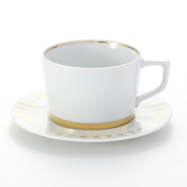 マイセン（Meissen） スウォード ラグジュアリーゴールド 99A371-41633 ティーカップ＆ソーサー 150ml／14.5cm
