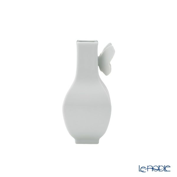 マイセン（Meissen）バタフライ ベース （花瓶）S スクエア 13cm 000001／50908