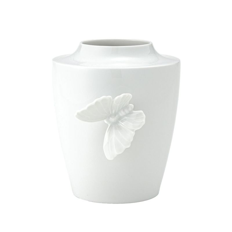 マイセン（Meissen）バタフライ ベース （花瓶）S ラウンド 13cm 000001／50910