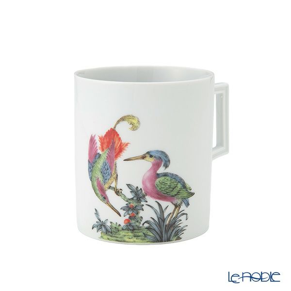 マイセン（Meissen）ファンシーな鳥 マグカップ 240ml 高さ9cm 79A425／55810