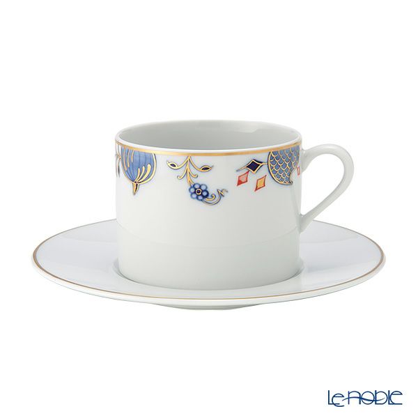 マイセン（Meissen） ノーブルブルー 802190-36572（／98A077-41562） コーヒーカップ＆ソーサー 150ml （オニオンエッジ）