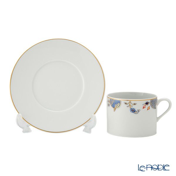 マイセン（Meissen） ノーブルブルー 802190-36572（／98A077-41562） コーヒーカップ＆ソーサー 150ml （オニオンエッジ）
